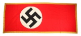 Large 5' x 12' Nazi Party Flag.