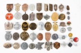 Lot of 52: Assorted German World War II Pins & Badges.