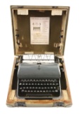 German World War II Military Olympia Typewriter.