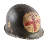 U.S. World War II 101st Airborne Medic’s Helmet.