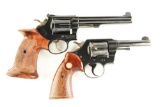 (M) Lot of 2: Colt & S&W Revolvers.