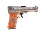 (C) Engraved Mauser Model 1910 Semi-Automatic Pocket Pistol.