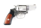 (M) Boxed Ruger SP101 Stainless Double Action Revolver.