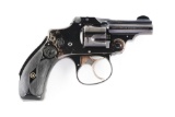 (C) S&W .32 Safety Hammerless 3rd Model Blue Bicycle Gun.