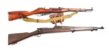 Lot of 2: Mosin Nagant Model 38 Carbine & Springfield Parade Rifle.