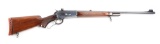 (C) Deluxe Early Winchester Model 71 Long Tang Lever Action Rifle.