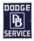 Dodge Brothers Service Porcelain Sign.