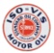 Standard Oil Of Indiana Iso Vis Motor Oil Porcelain Sign.