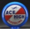 Ace High Gasoline with Airplane Graphic 13-1/2