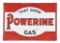 Powerine Gas Porcelain Curb Sign.