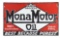 Mona Motor Oil Best Because Purest Porcelain Sign.