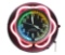 Canadian Neon Ray Glass Face Spinner Clock.