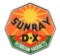 DX Sunray Petroleum Products Porcelain Sign.