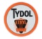 Tydol Ethyl Gasoline Porcelain Curb Sign.