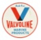 Valvoline Motor Oil Marine Products Tin Curb Sign