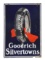 Goodrich Silvertowns Tires Porcelain Sign With Tire & Tube Graphic.