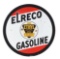 Elreco Ethyl Gasoline Porcelain Sign.