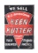 Keen Kutter Cutlery Porcelain Flange Sign.