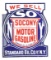 We Sell Socony Motor Gasoline Porcelain Flange Sign.