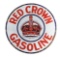 Red Crown Gasoline Porcelain Sign w/ Crown Graphic.