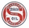 Standard Motor Gasoline & Polarine Oil Porcelain Sign.