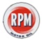 Standard RPM Motor Oil Porcelain Sign.