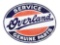 Overland Service & Genuine Parts Porcelain Sign.