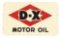 DX Motor Oil Porcelain Sign.