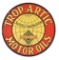 Trop Artic Motor Oil Porcelain Sign Manhattan Oil Company.