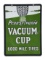 Pennsylvania Vacuum Cup 6000 Mile Tires Porcelain Sign.