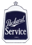 Packard Service Diecut Radiator Porcelain Sign.