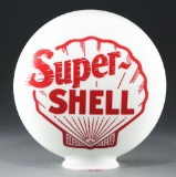 Super Shell Gasoline OPE Gas Globe.