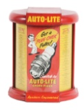 Auto Lite Spark Plugs Counter Top Store Display.