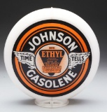 Johnson Time Tells Ethyl Gasolene with Ethyl Logo Complete 13-1/2