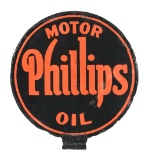 Phillips Motor Oils Porcelain Lubster Paddle Sign.