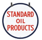 Standard Oil Products Porcelain Service Station Sign.