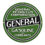 General Petroleum Gasoline & Lubricants Porcelain Sign.