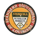 Standard Oil Stanocola Petroleum Products Porcelain Sign.