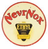 DX NevrNox Porcelain Sign w/ Ethyl Burst Graphic.