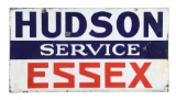 Hudson & Essex Service Porcelain Sign.