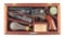 (A) Cased Colt Model 1862 Police Percussion Revolver (1861).