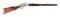 (A) Winchester 3rd Model 1873 Deluxe Lever Action Rifle (1887)