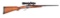 (M) Fine Dakota Arms Model 10 Deluxe Single Shot Rifle with Scope.