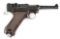 (C) Krieghoff 1940 Dated Luger Semi-Automatic Pistol.
