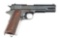 (C) High Polish Colt Model 1911 Commercial Model Semi-Automatic Pistol (1914).