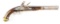 (A) U.S. Model 1805 Harpers Ferry Flintlock Pistol.