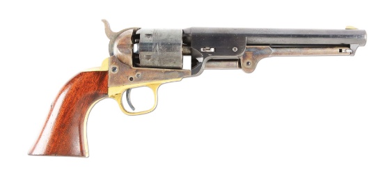 (A) Rare Experimental Colt 6-1/2" Round Barrel Model 1851 Navy Percussion Revolver.