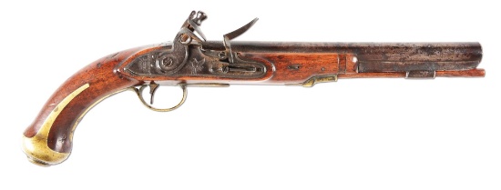 (A) U.S. Model 1805 Harpers Ferry Flintlock Pistol, New To Market, Just Discovered, With Provenance.