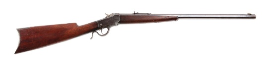 (A) Winchester 1885 Low Wall & Grouping Attributed to Pawnee Bill's Wife, May Lillie.