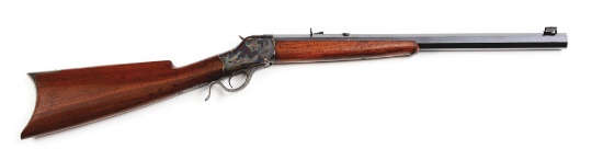 (A) Exceptionally Rare Winchester Model 1885 Single Shot Short Rifle (1887).